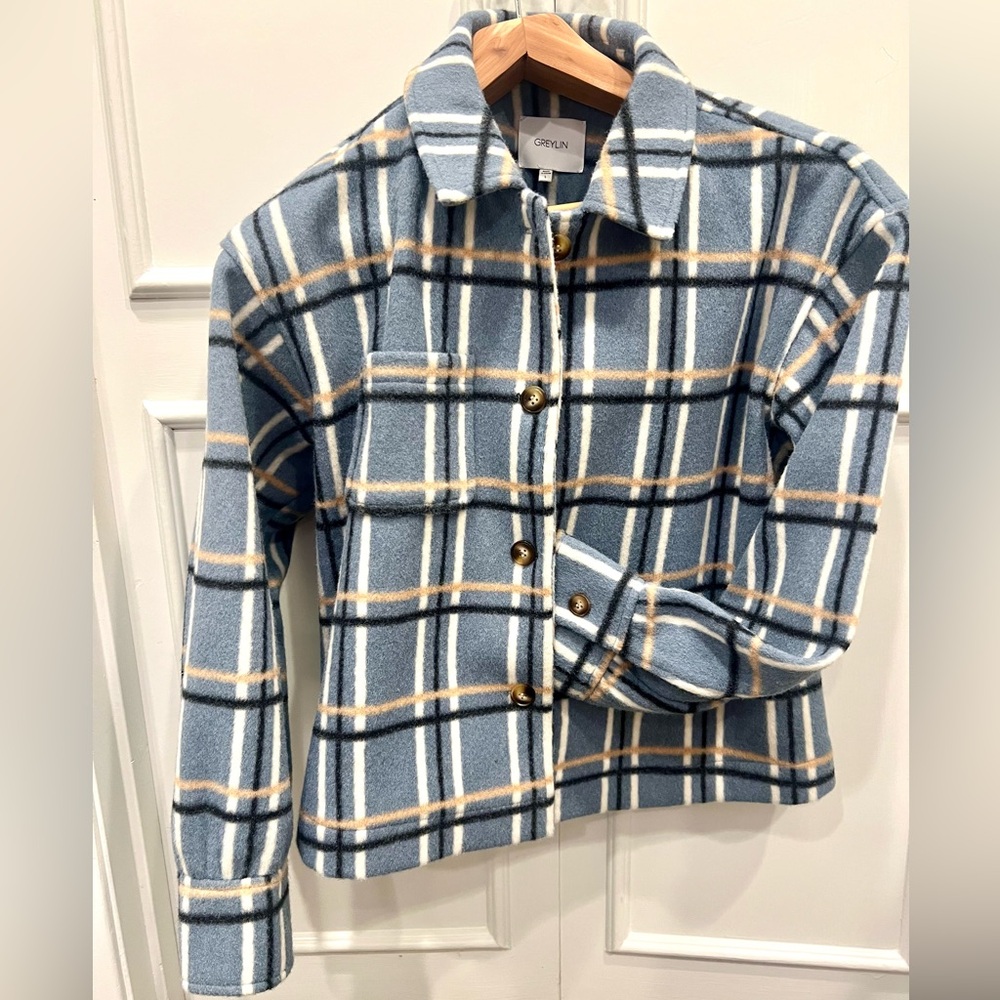 GREYLIN
Women's Britta Windowpane Jacket